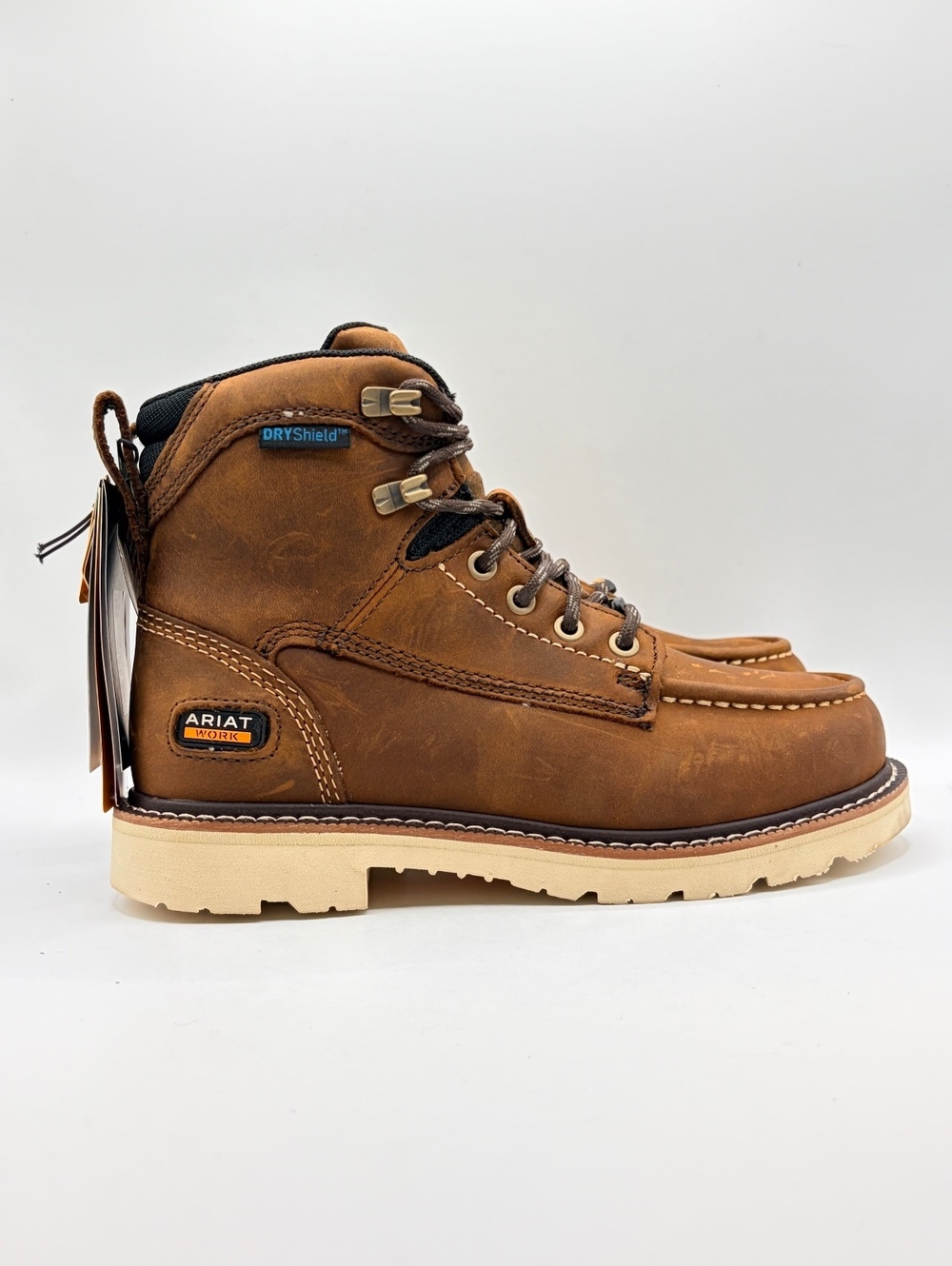 Ariat Rebar Lift H2O Women’s Waterproof Work Boots Brown 6.5 10053822 New No Box